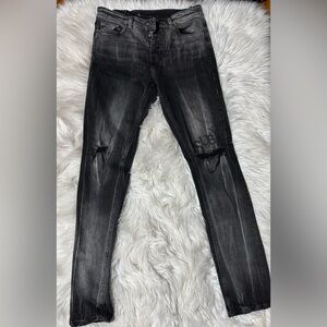 Ksubi Charcoal Gray Denim size 30